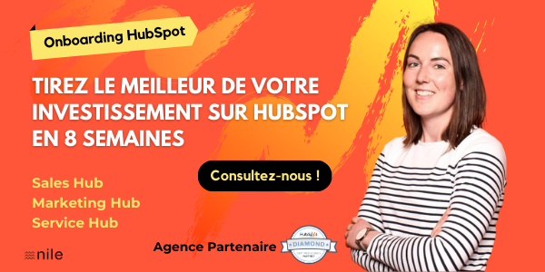 onboarding hubspot par l'agence Nile
