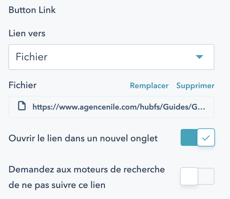 lien du CTA