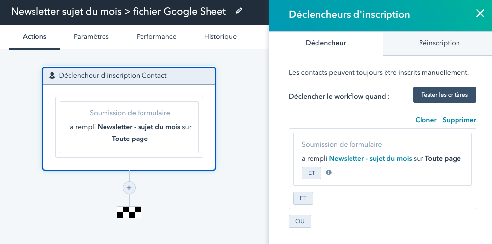 déclencheur workflow-tuto Nile